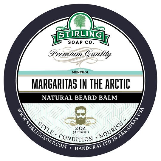 Stirling Soap Co. Margaritas In The Arctic Natural Beard Balm 2 Oz