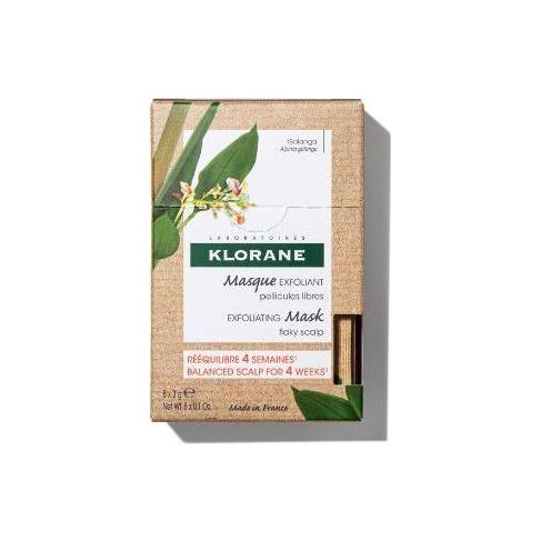 Klorane Klorane Flaky Scalp Exfoliating Mask 8x3g Hair Mask