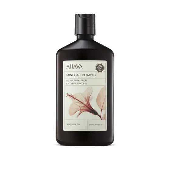 Ahava Mineral Botanic Velvet Body Lotion - Hibiscus & Fig 500ml/  17oz