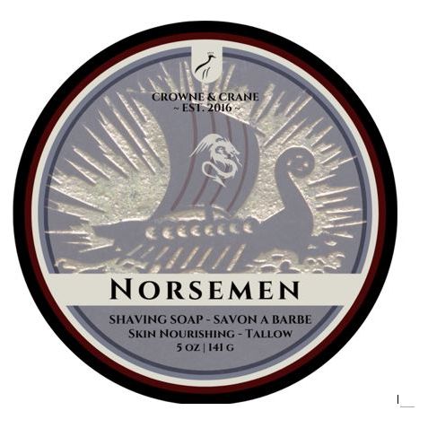 Crowne & Crane Norsemen Tallow Shaving Soap 5 oz