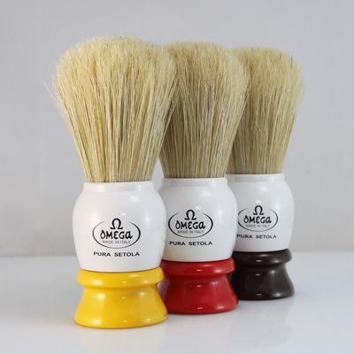 Omega Shaving Brush Bristle Variable Color 10075