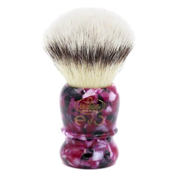 Omega Evo Shaving Brush - Veteran Purple -E1891