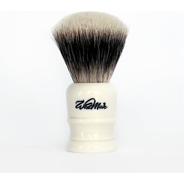 WestMan Faux Ivory Finest Badger Shaving Brush