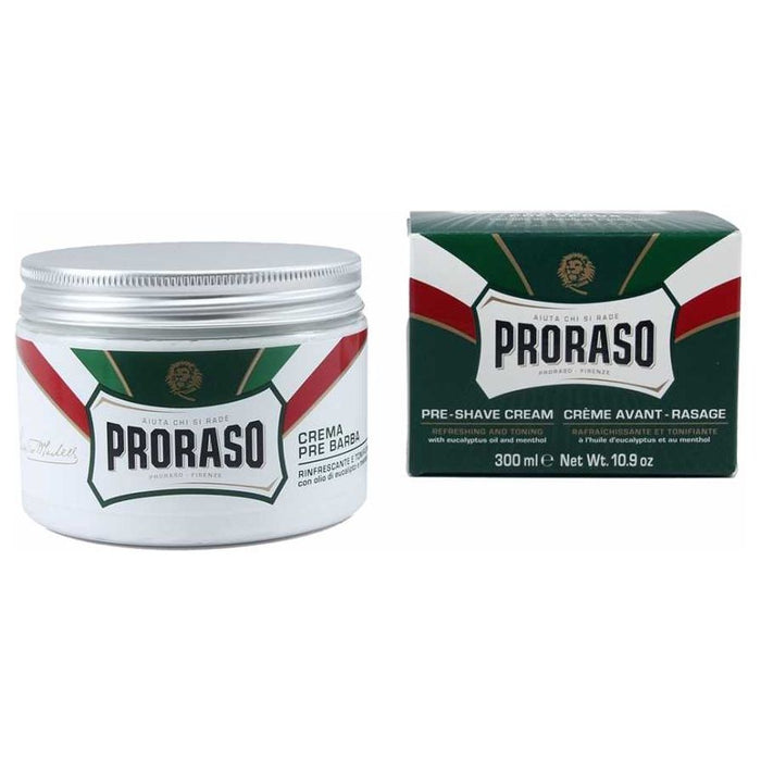 Proraso Green With Eucalyptus Oil Pre-shave Cream 300ml