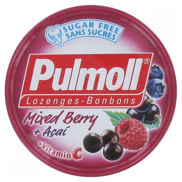 Pulmoll Red Fruits Sugars Free 45g