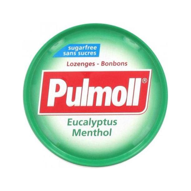 Pulmoll Lozenges Mint Eucalyptus Sugar Free 45g