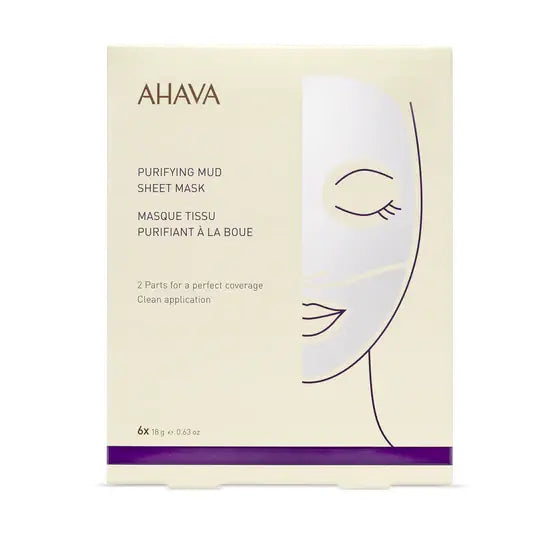 Ahava Purifying Mud Sheet Mask 18g/ 0.63oz