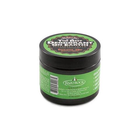 RazoRock "The Best Deodorant on Earth!" - Deodorant Cream - Eucalyptus & Mint