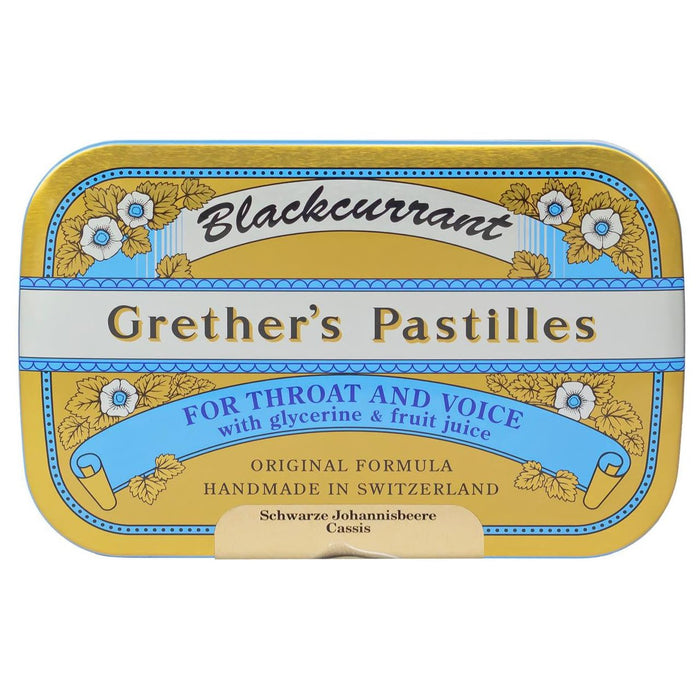 Grether's Pastilles Blackcurrant Sugarfree 2.125 Oz.