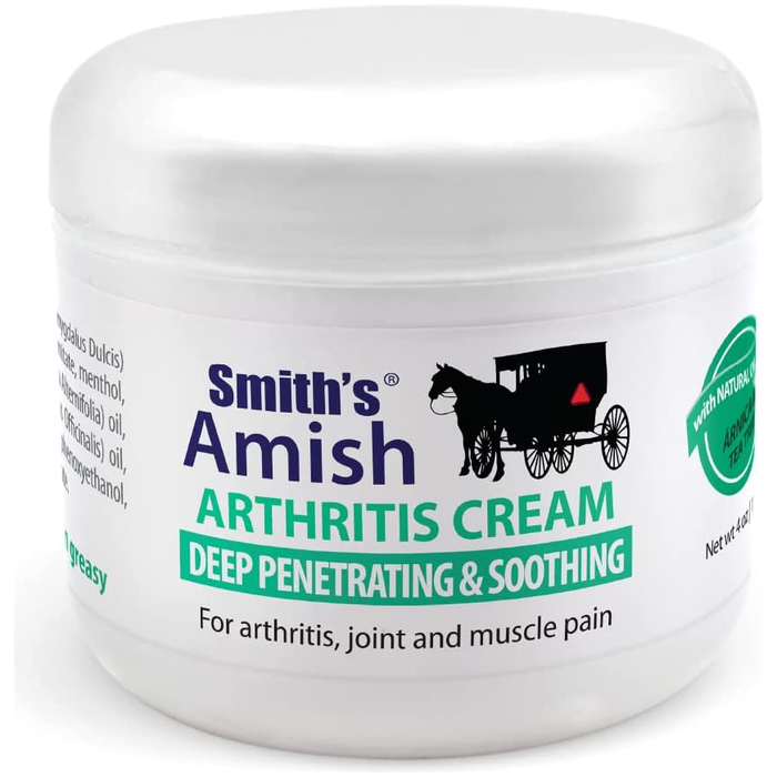 Smith Amish Arthritis Relief Cream With Power Booster 4 Oz