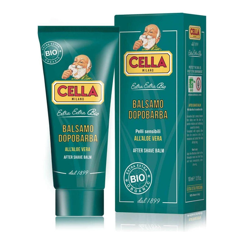 Cella Cella Organic Aloe Vera After Shave Balm 100ml Shaving & Grooming