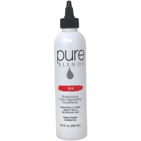 Pure Blends Hydrating Color Depositing Conditioner Red 8.5 oz / 250 ml