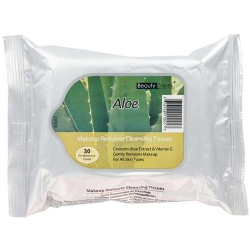 Beauty Treats Beauty Treats Aloe Makeup Remover Cleaning Tissues 30 ct Makeup Remover