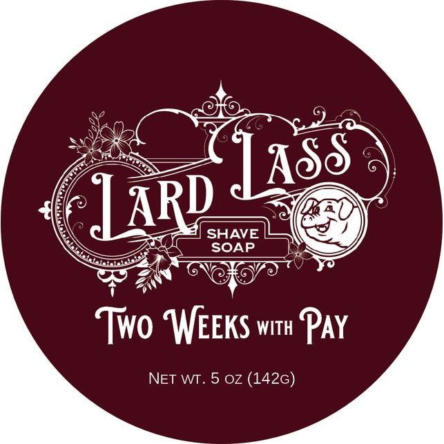 Lakewood Soap Co. Lard Lass Two Weeks with Pay Shave Soap 5 Oz