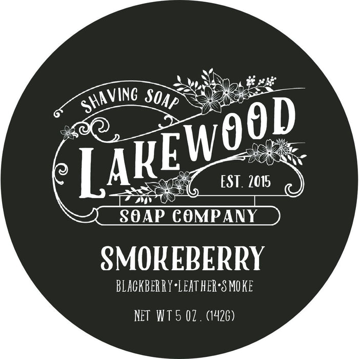 Lakewood Soap Co. Smokeberry Shave Soap 5 Oz
