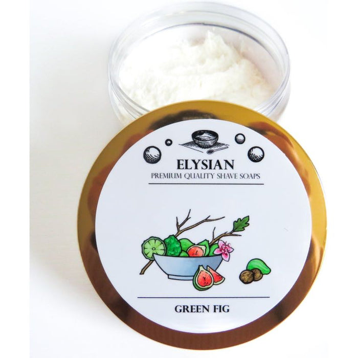 Elysian Green Fig Shaving Soap 4 Oz