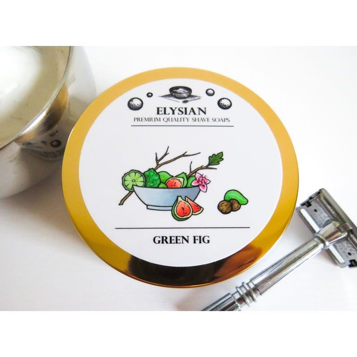 Elysian Green Fig Shaving Soap 4 Oz