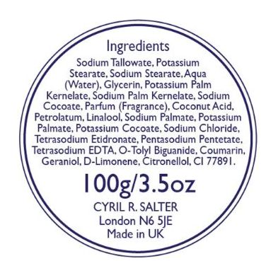 Cyril R. Salter Solid Shaving Soap Refill 100g