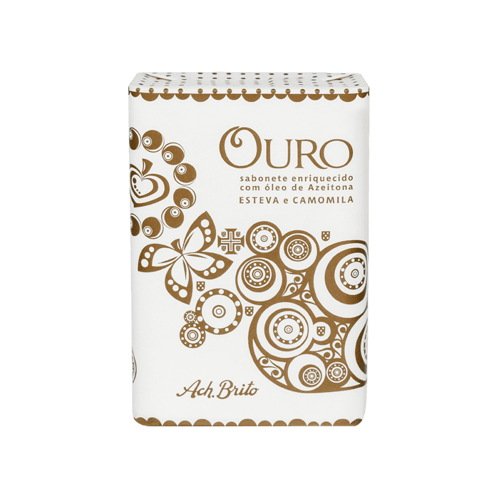Ach. Brito Ach Brito Ouro Gum Rockrose and Chamomile Bar Soap 75g Bar Soap