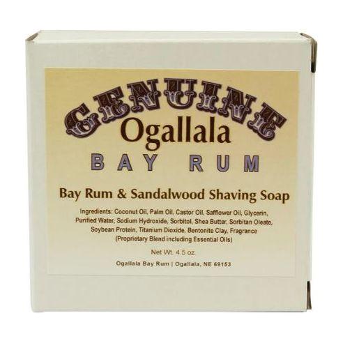 Ogallala Ogallala Bay Rum & Sandalwood Shaving Soap 4.5 Oz Shaving Soap