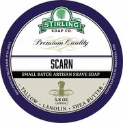 Stirling Soap Co Stirling Soap Co. Scarn Shaving Collection Shaving Set Dark Slate Gray Shaving Soap 5.8oz