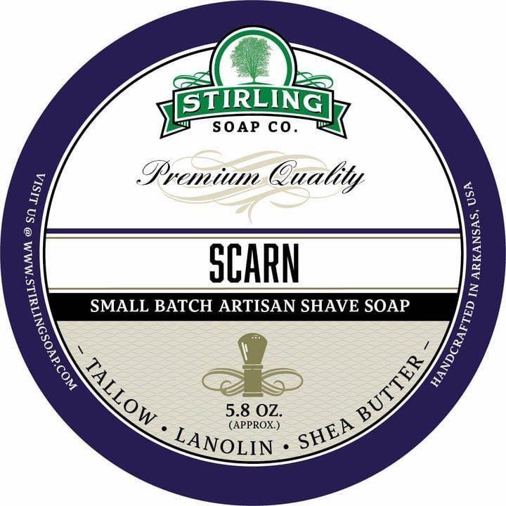 Stirling Soap Co Stirling Soap Co. Scarn Shaving Collection Shaving Set Dark Slate Gray Shaving Soap 5.8oz