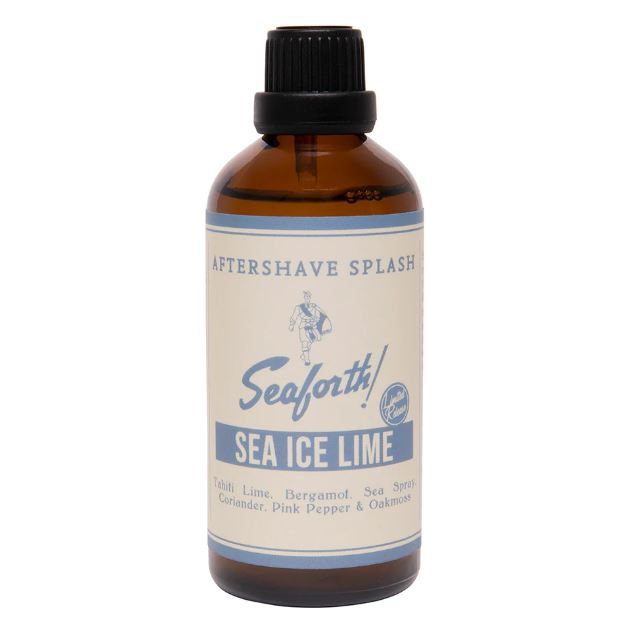 Spearhead Shaving Co. Seaforth Sea Ice Lime - Limited Release With Cooling - Aftershave Splash 90ml