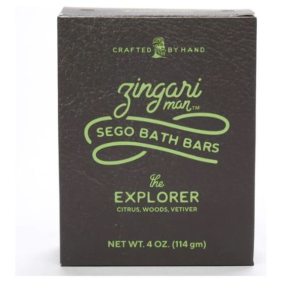 Zingari Man The Explorer Sego Bath Bar 4 Oz