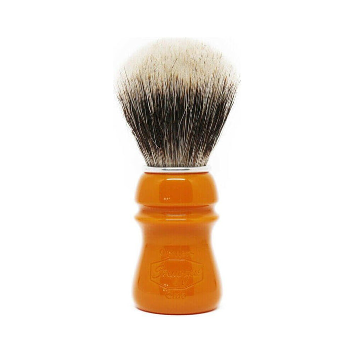 Semogue Owners Club Finest Badger Shaving Brush - Butterscotch Resin