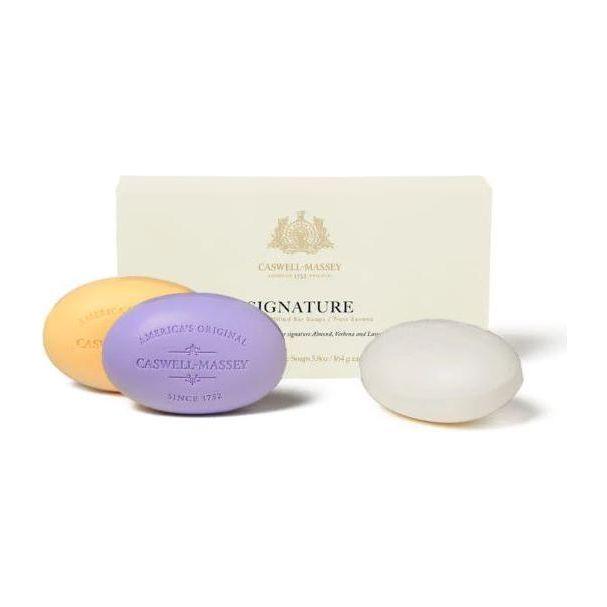 Caswell Massey Caswell-Massey Bath Soap Box of Three 5.8 oz Each Bar Collection Bar Soap