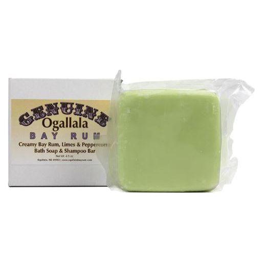 Ogallala Ogallala Bay Rum, Limes & Peppercorns Creamy Soap & Shampoo Bar 4.5 Oz Bath Soap & Shampoo Bar