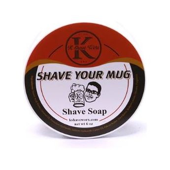 K Shave Worx Shave your Mug Shave Soap 6 Oz