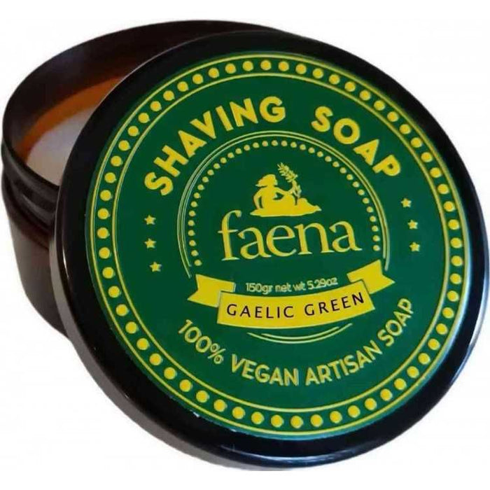 Faena Gaelic green Shaving Soap Vegan 150gr