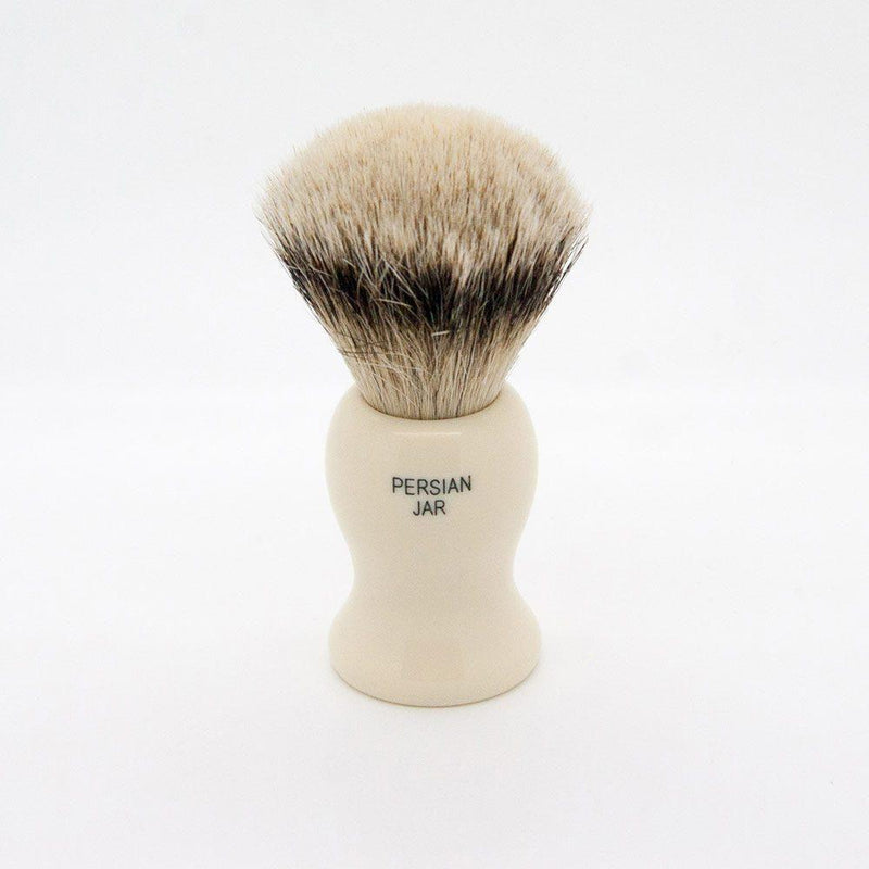 Simpsons Simpson Persian Jar 3 Super Badger Shaving Brush Shaving Brush White Smoke