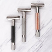 Parker Parker 55SL-GR Graphite Semi Slant 3 Piece Safety Razor Safety Razor