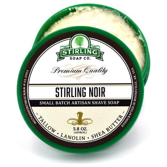 Stirling Soap Co. Stirling Noir Shave Soap Jar 5.8 oz