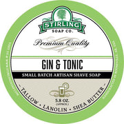 Stirling Soap Co Stirling Soap Co. Gin & Tonic Shaving Collection Shaving Set