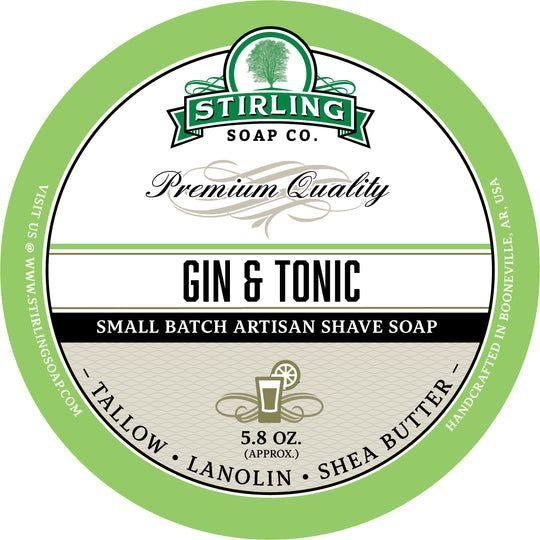 Stirling Soap Co Stirling Soap Co. Gin & Tonic Shaving Collection Shaving Set