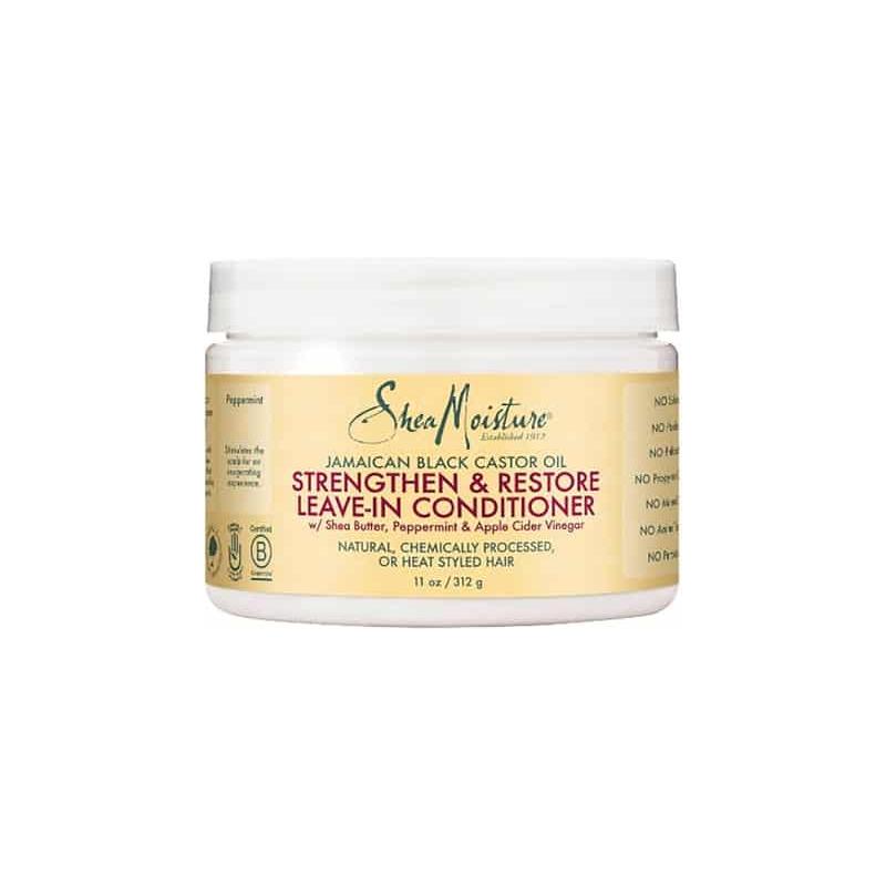 SheaMoisture SheaMoisture Jamaican Black Castor Oil Leave-In Conditioner Strengthen & Restore 312g Leave-In Conditioner