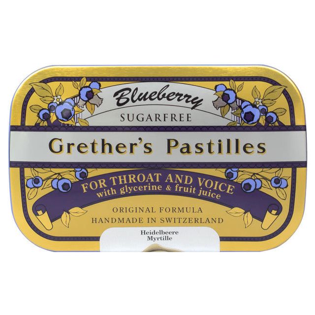 Grether's: Blueberry Pastilles Sugarfree, 3.75 oz