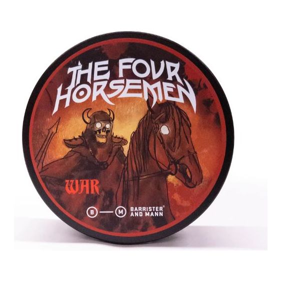 Barrister & Mann The Four Horsemen: War Shaving Soap 4 oz
