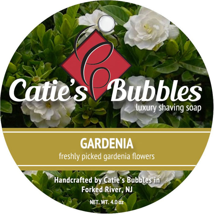 Catie's Bubbles Gardenia Shaving Soap 4 Oz