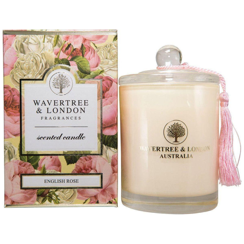 Wavertree & London Wavertree & London English Rose Candle, 38 oz Candle