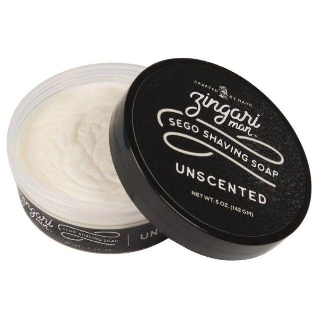 Zingari Man Unscented Shaving Soap 5 Oz